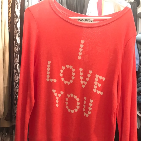 Wild fox I love you sweater - VALENTINES DAY - Picture 3 of 8